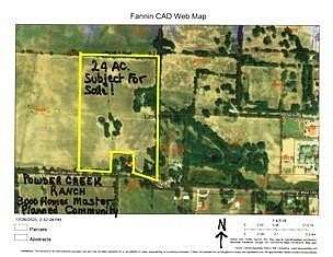 24 Acres of Recreational Land for Sale in Bonham, Texas