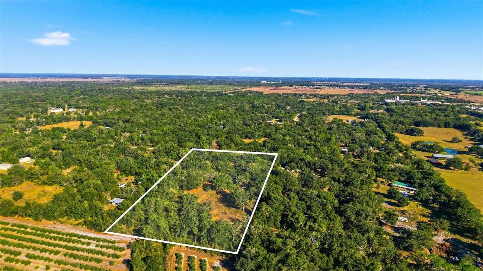 5.23 Acres of Residential Land with Home for Sale in Arcadia, Florida