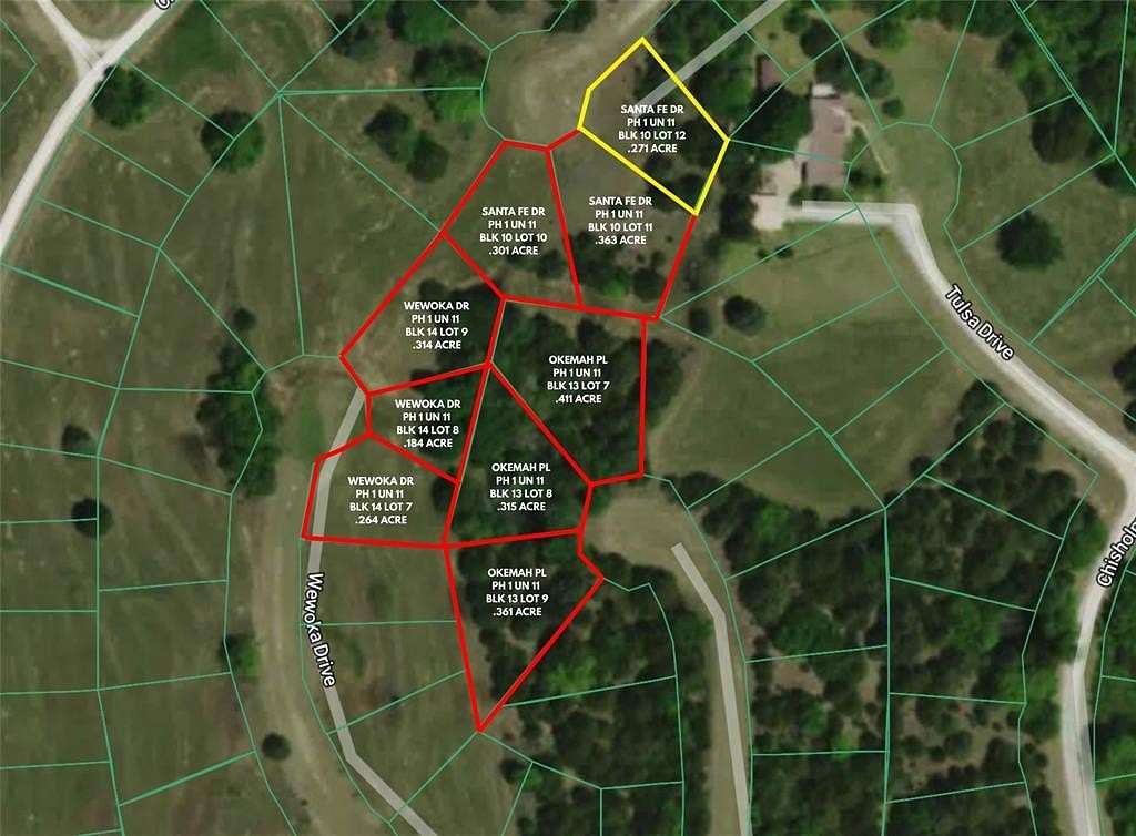 0.27 Acres of Residential Land for Sale in Burneyville, Oklahoma