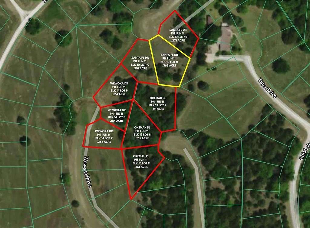 0.36 Acres of Residential Land for Sale in Burneyville, Oklahoma