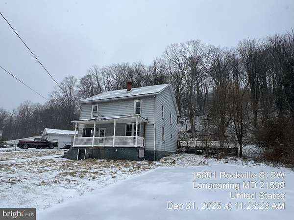 1.53 Acres of Residential Land with Home for Sale in Lonaconing, Maryland