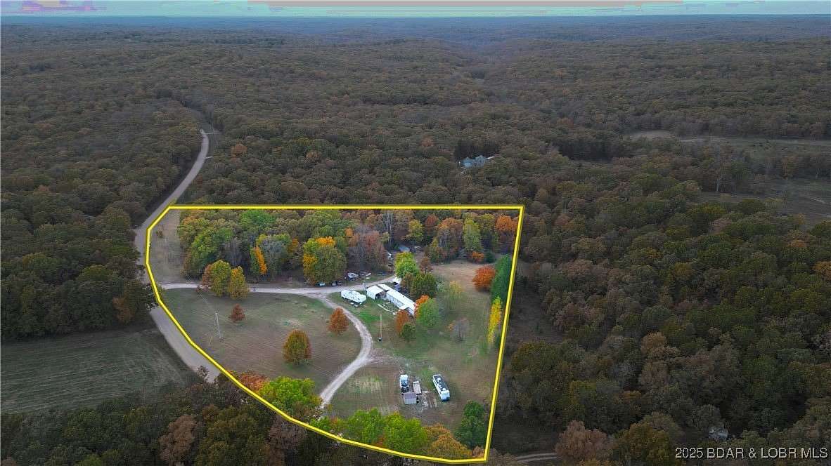 8.7 Acres of Residential Land with Home for Sale in Stover, Missouri
