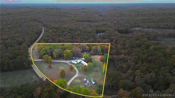 8.7 Acres of Residential Land with Home for Sale in Stover, Missouri
