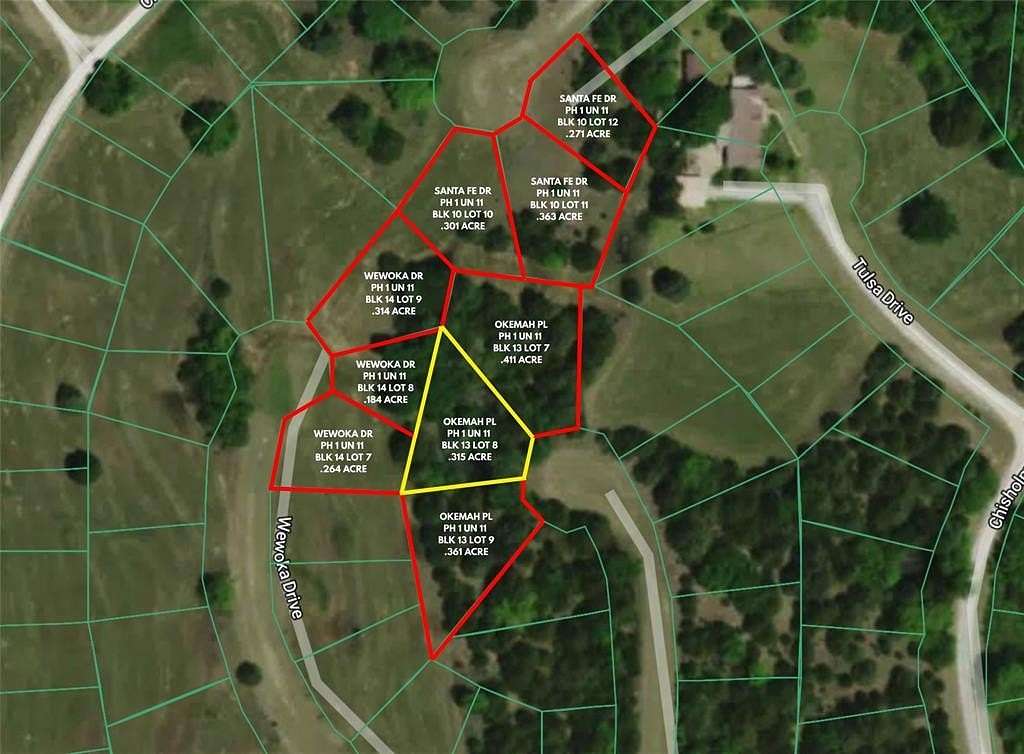 0.32 Acres of Residential Land for Sale in Burneyville, Oklahoma