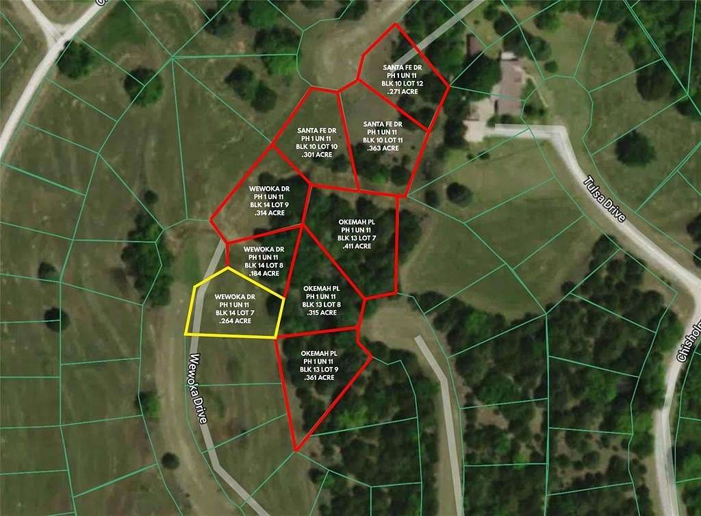 0.26 Acres of Residential Land for Sale in Burneyville, Oklahoma