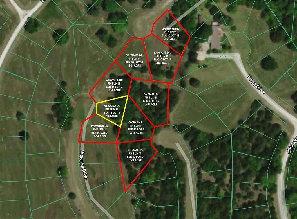 0.18 Acres of Residential Land for Sale in Burneyville, Oklahoma