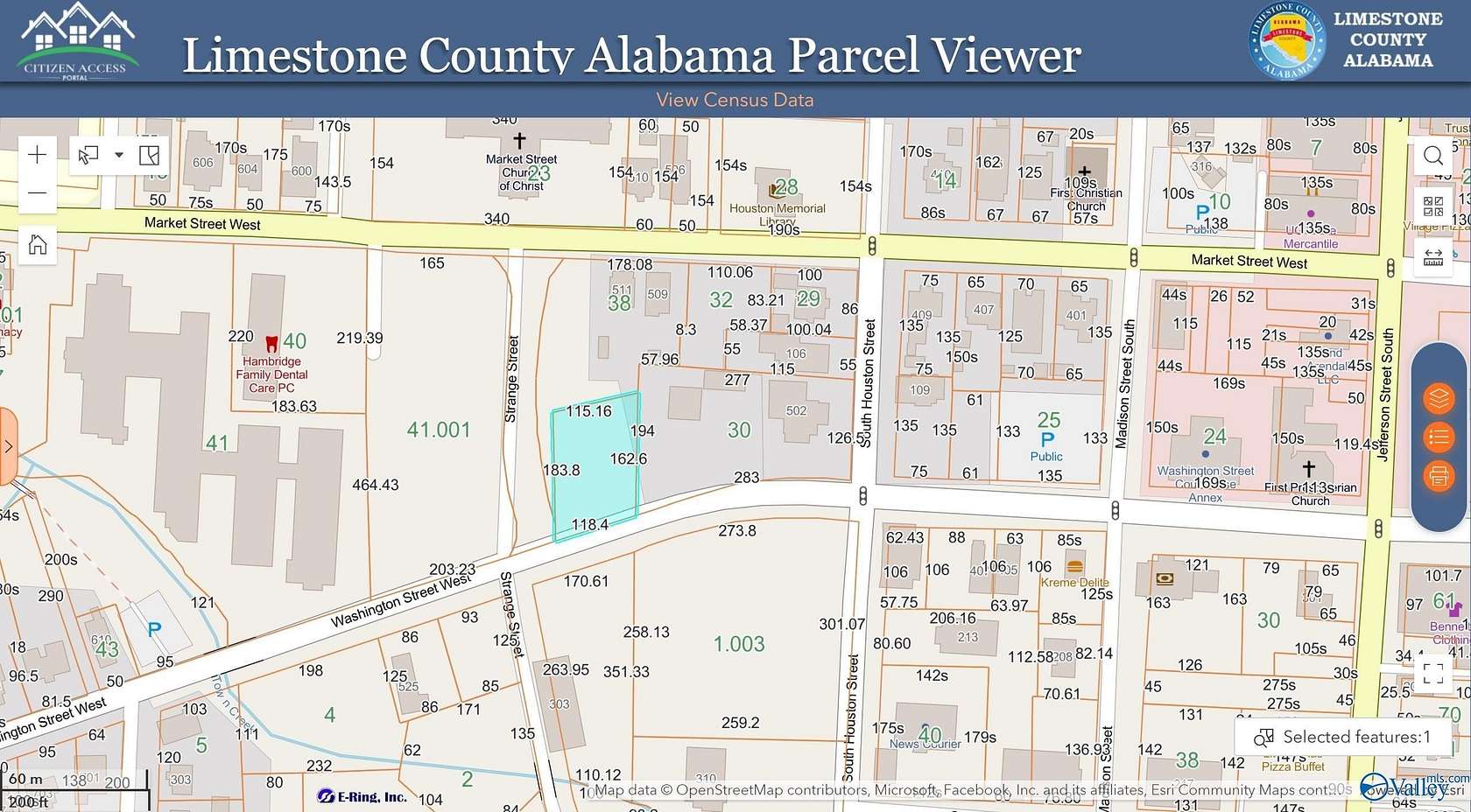 0.45 Acres of Commercial Land for Sale in Athens, Alabama
