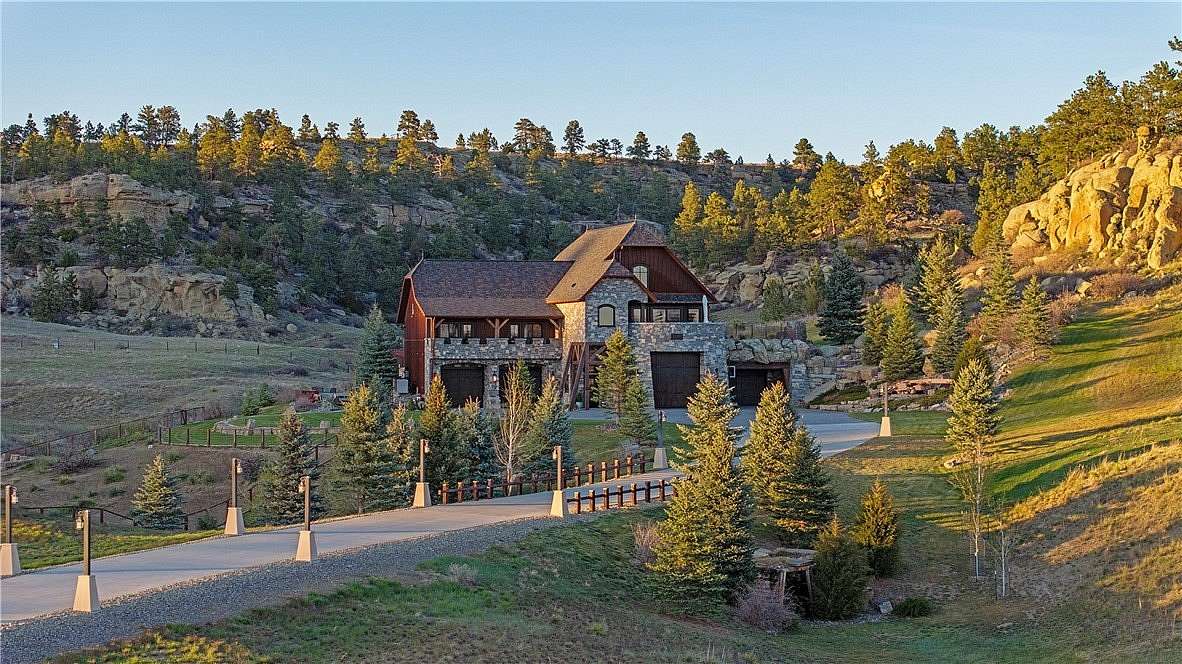 55 Acres of Land with Home for Sale in Billings, Montana