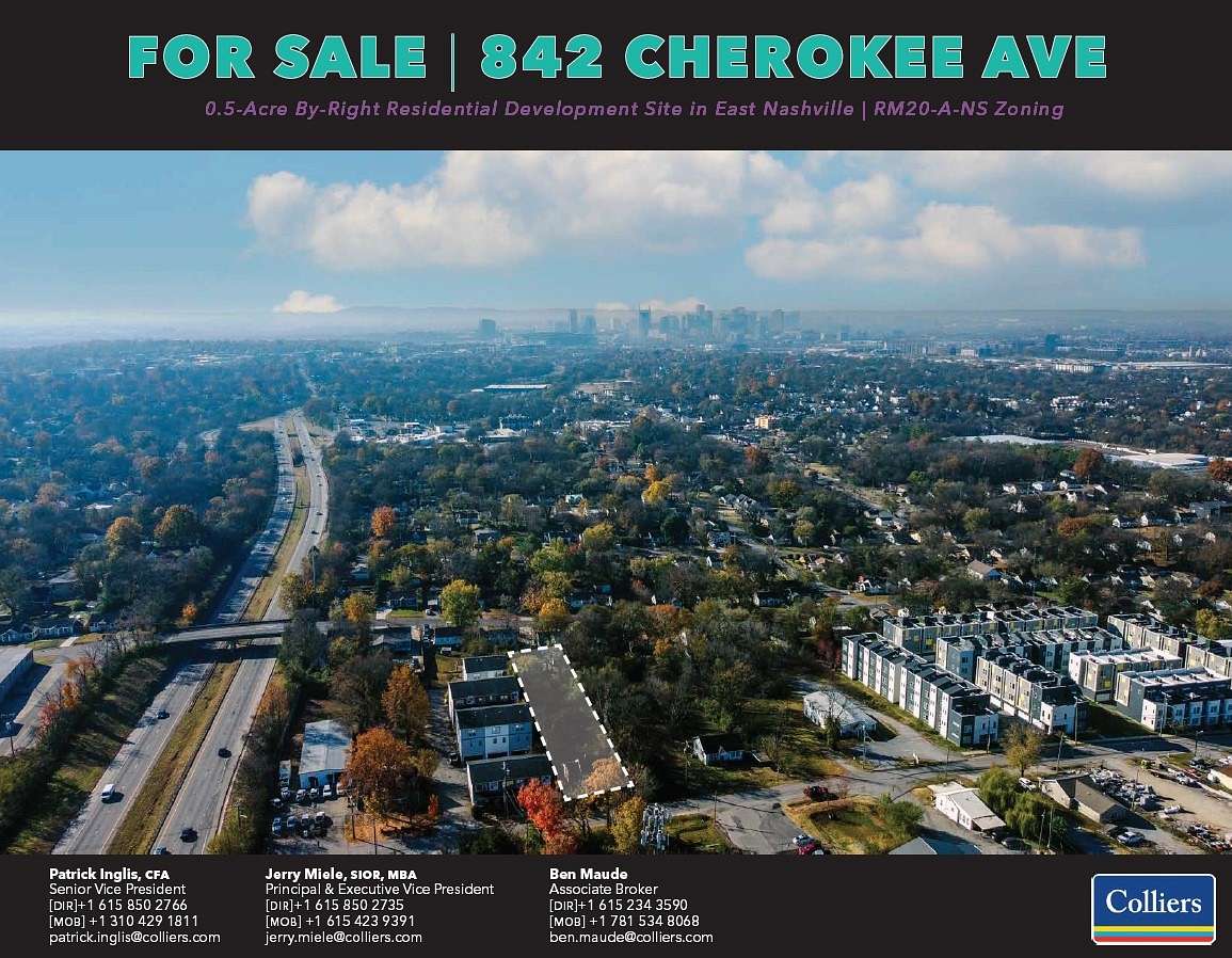 0.5 Acres of Residential Land for Sale in Nashville, Tennessee