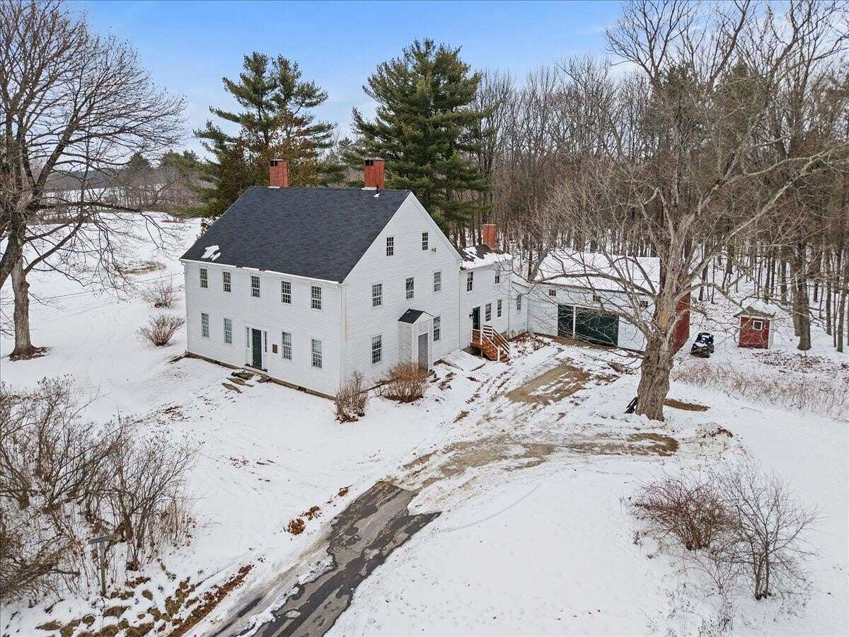 124 Acres of Agricultural Land with Home for Sale in Windham Town, Maine