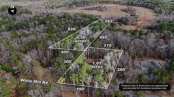 5.4 Acres of Residential Land for Sale in Fairburn, Georgia