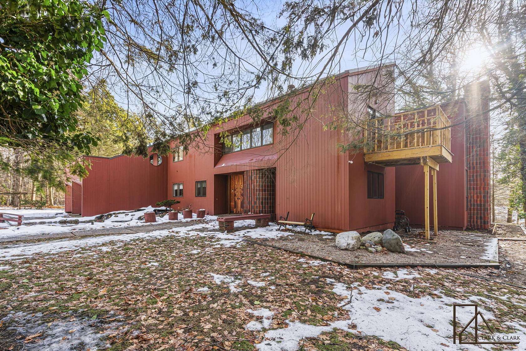 4 Acres of Residential Land with Home for Sale in Norton Shores, Michigan