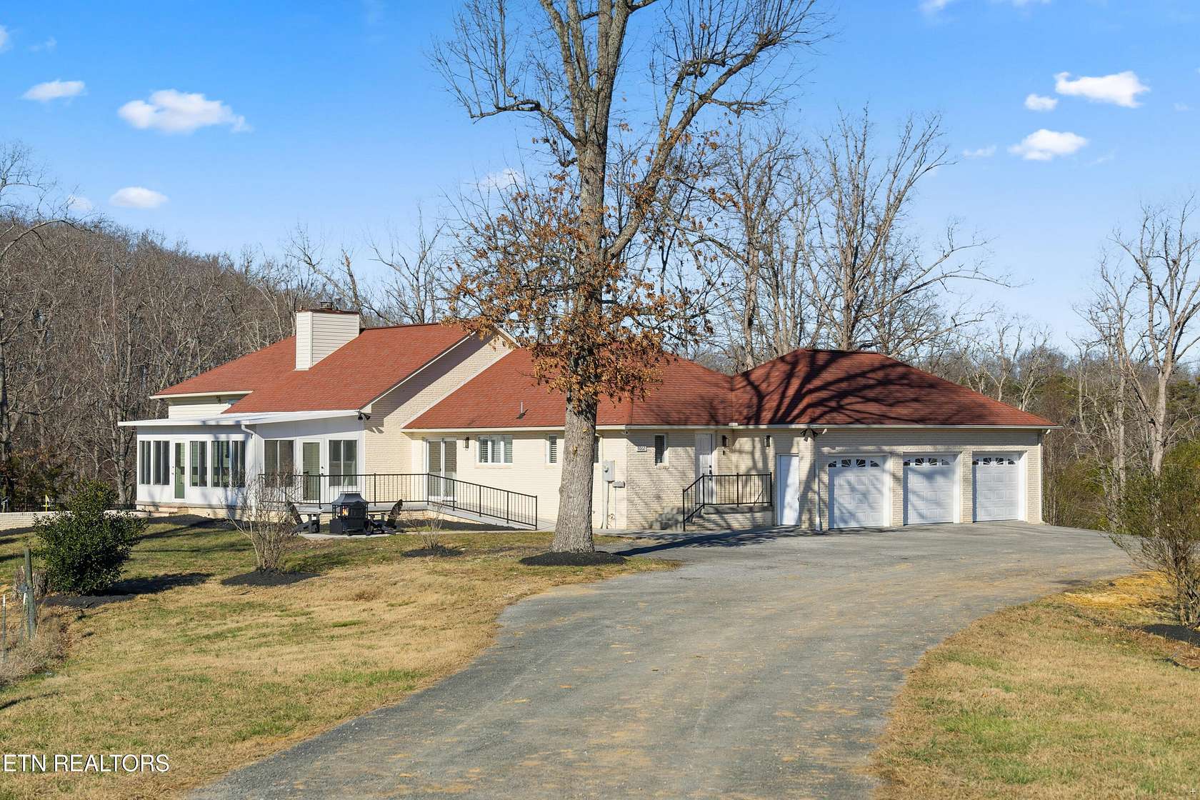 5.5 Acres of Residential Land with Home for Sale in Lenoir City, Tennessee