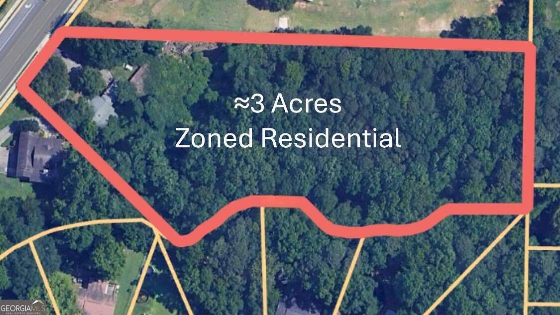 3 Acres of Residential Land with Home for Sale in Kennesaw, Georgia