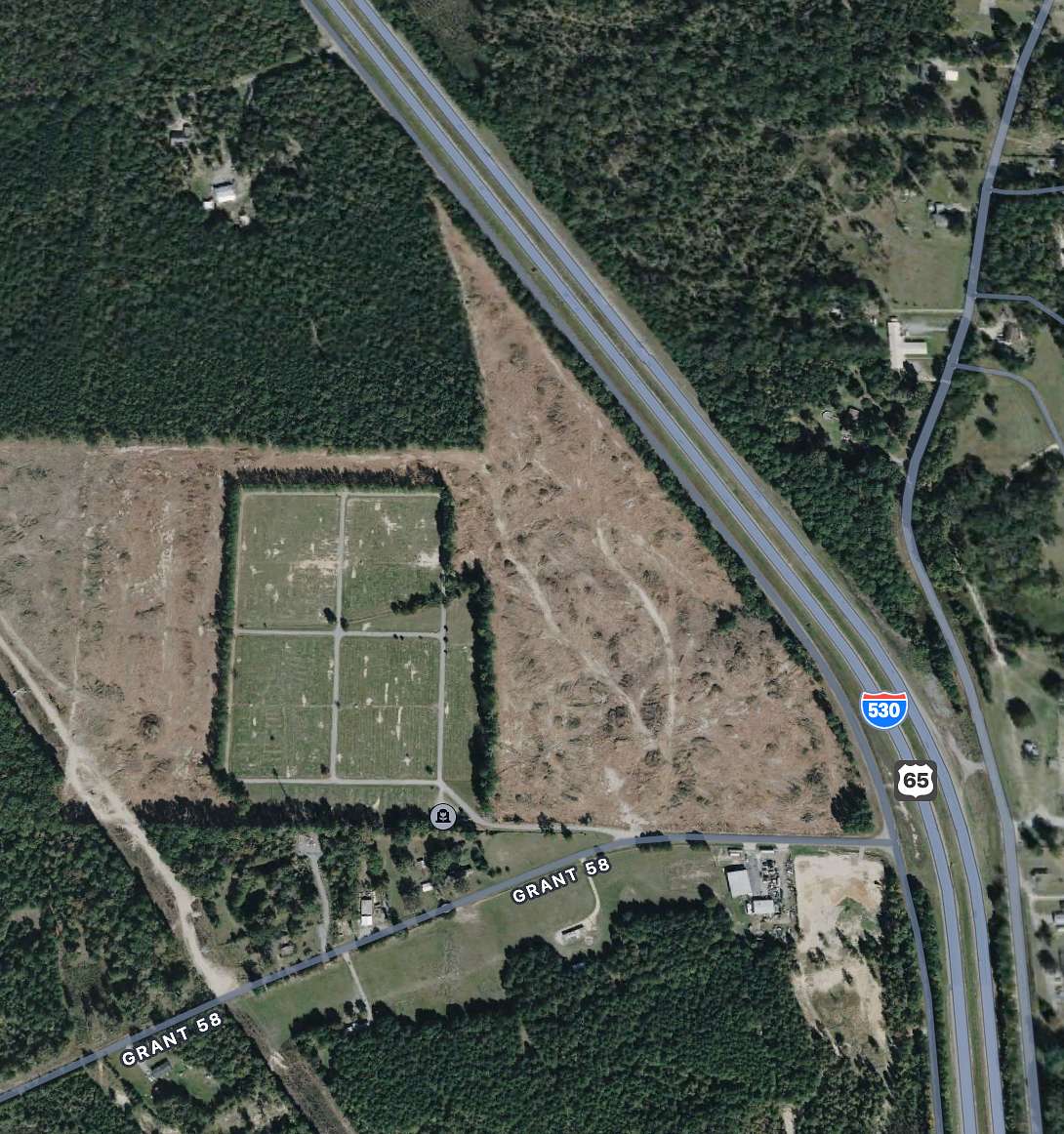 44 Acres of Commercial Land for Sale in Hensley, Arkansas