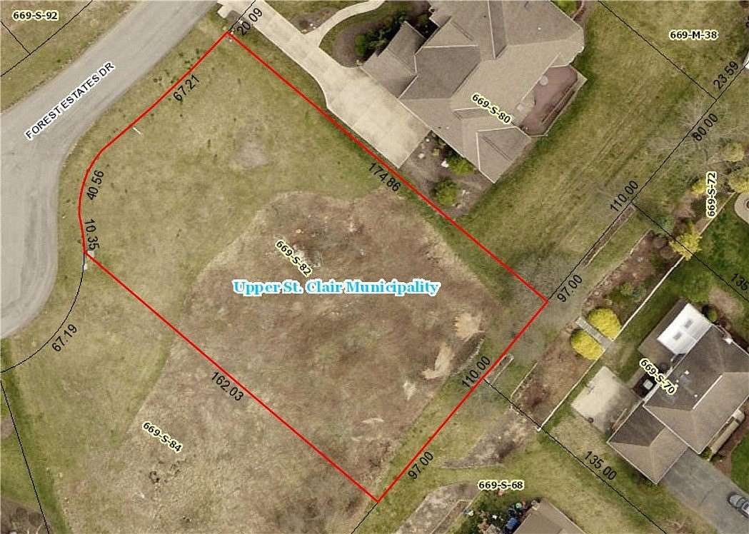 0.45 Acres of Residential Land for Sale in Upper St. Clair, Pennsylvania