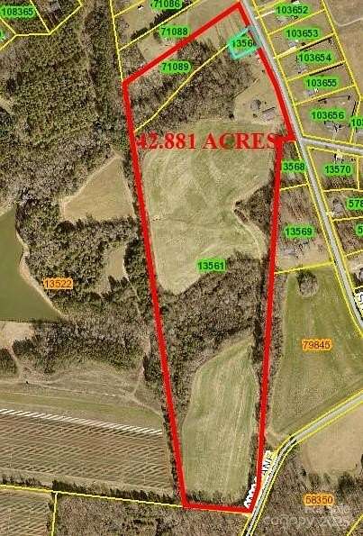 42.9 Acres of Recreational Land for Sale in Lincolnton, North Carolina