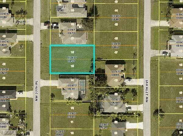 0.23 Acres of Residential Land for Sale in Cape Coral, Florida