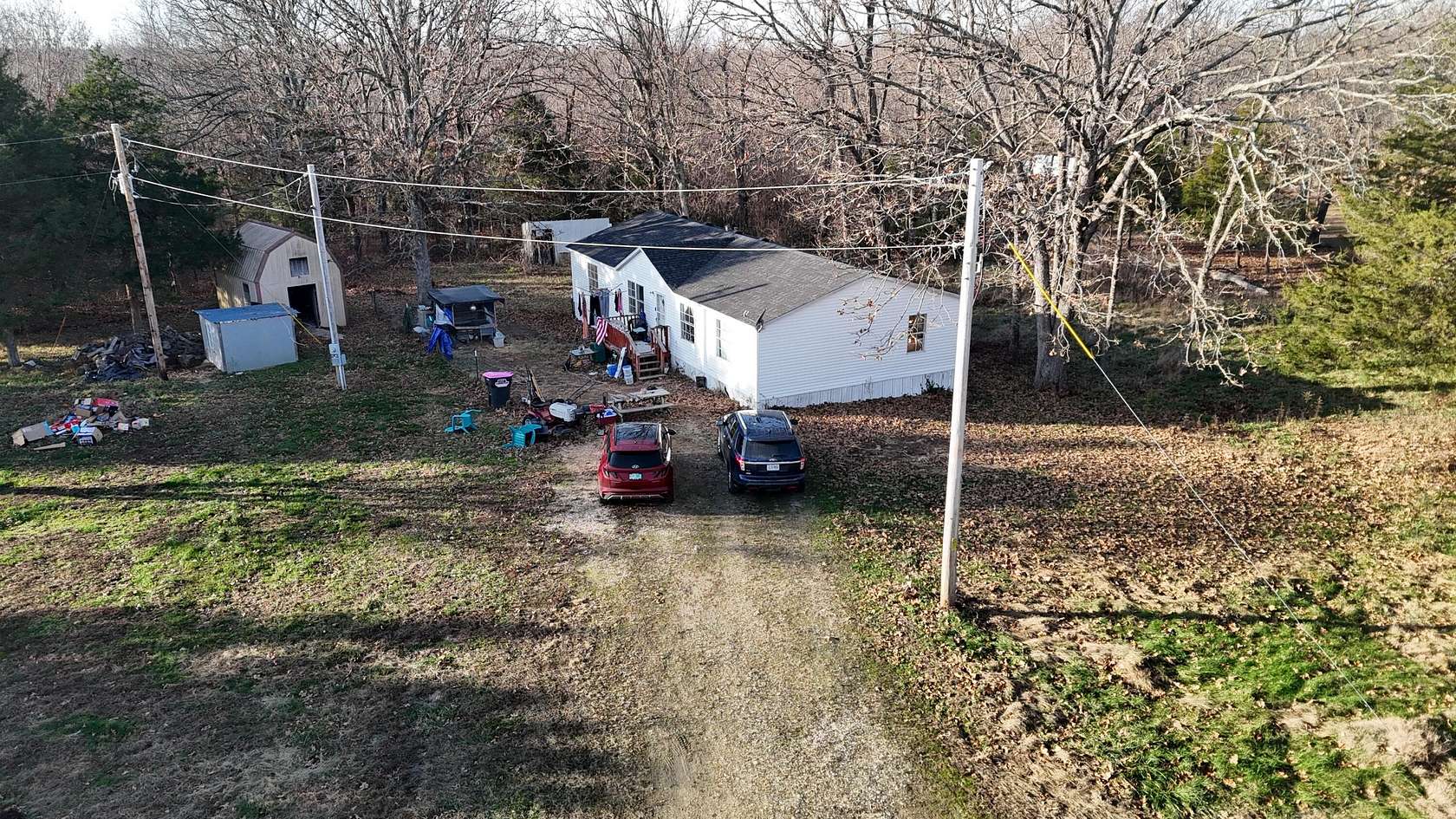 22 Acres of Land with Home for Sale in Grovespring, Missouri