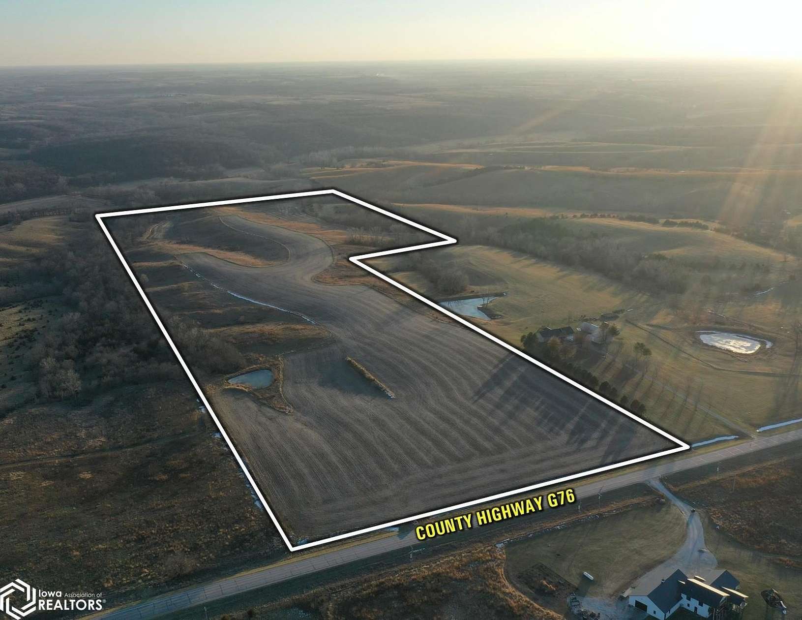 11.7 Acres of Land for Sale in Lacona, Iowa