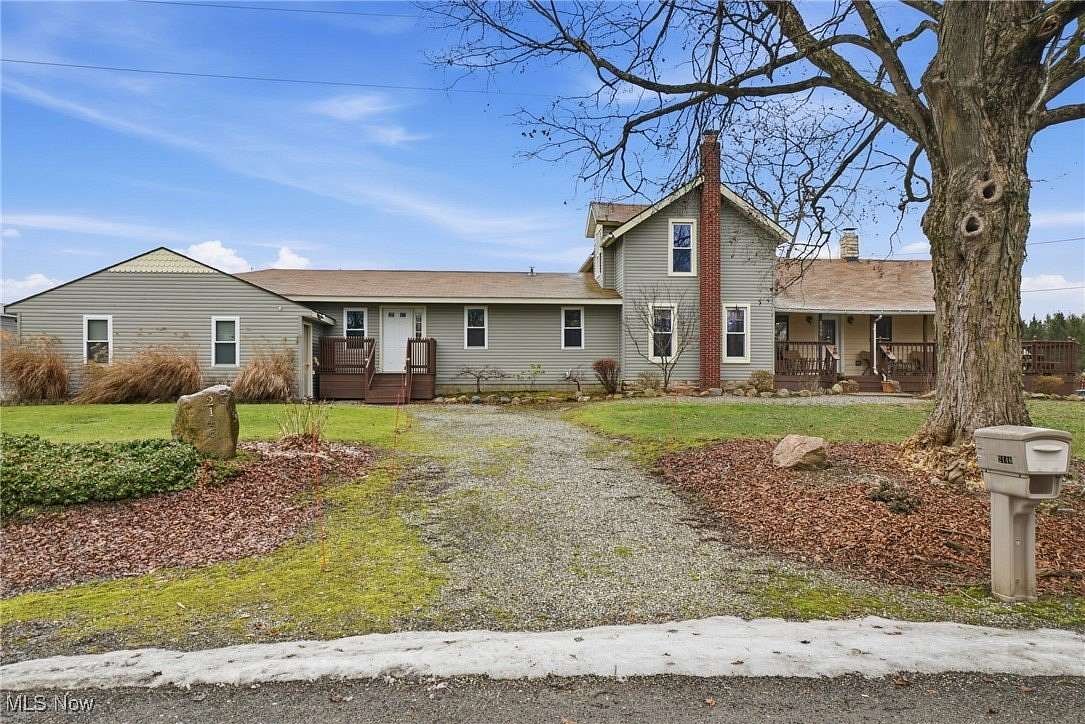 18.4 Acres of Land with Home for Sale in Dorset, Ohio