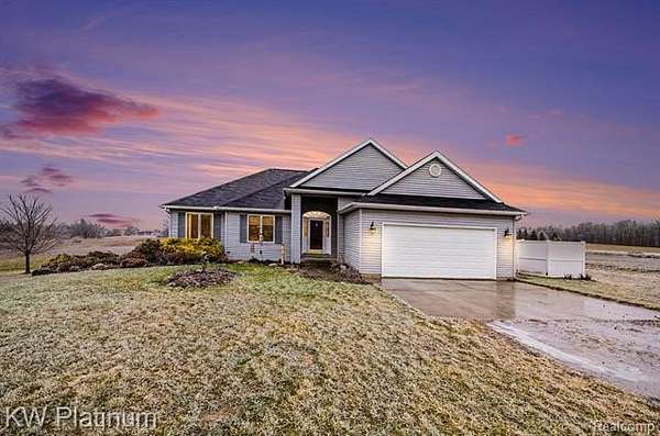 2 Acres of Residential Land with Home for Sale in Dryden, Michigan