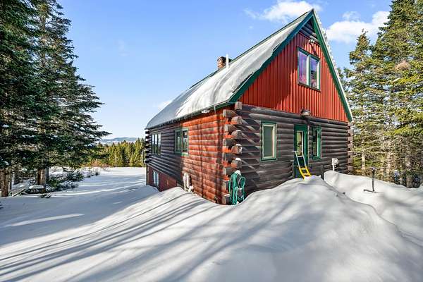 1.65 Acres of Land with Home for Sale in Sandy River Plantation, Maine