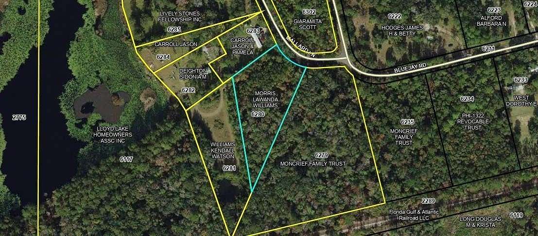 2.3 Acres of Residential Land for Sale in Monticello, Florida
