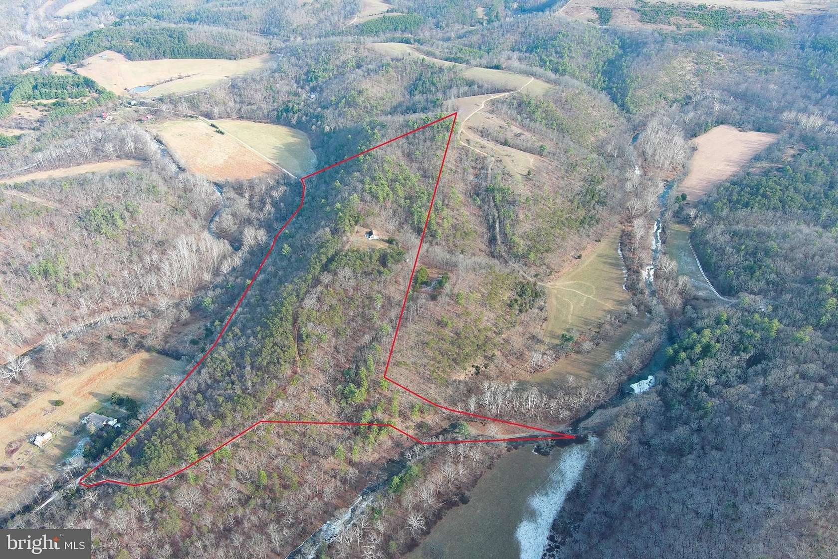 38.9 Acres of Recreational Land with Home for Sale in Paw Paw, West Virginia