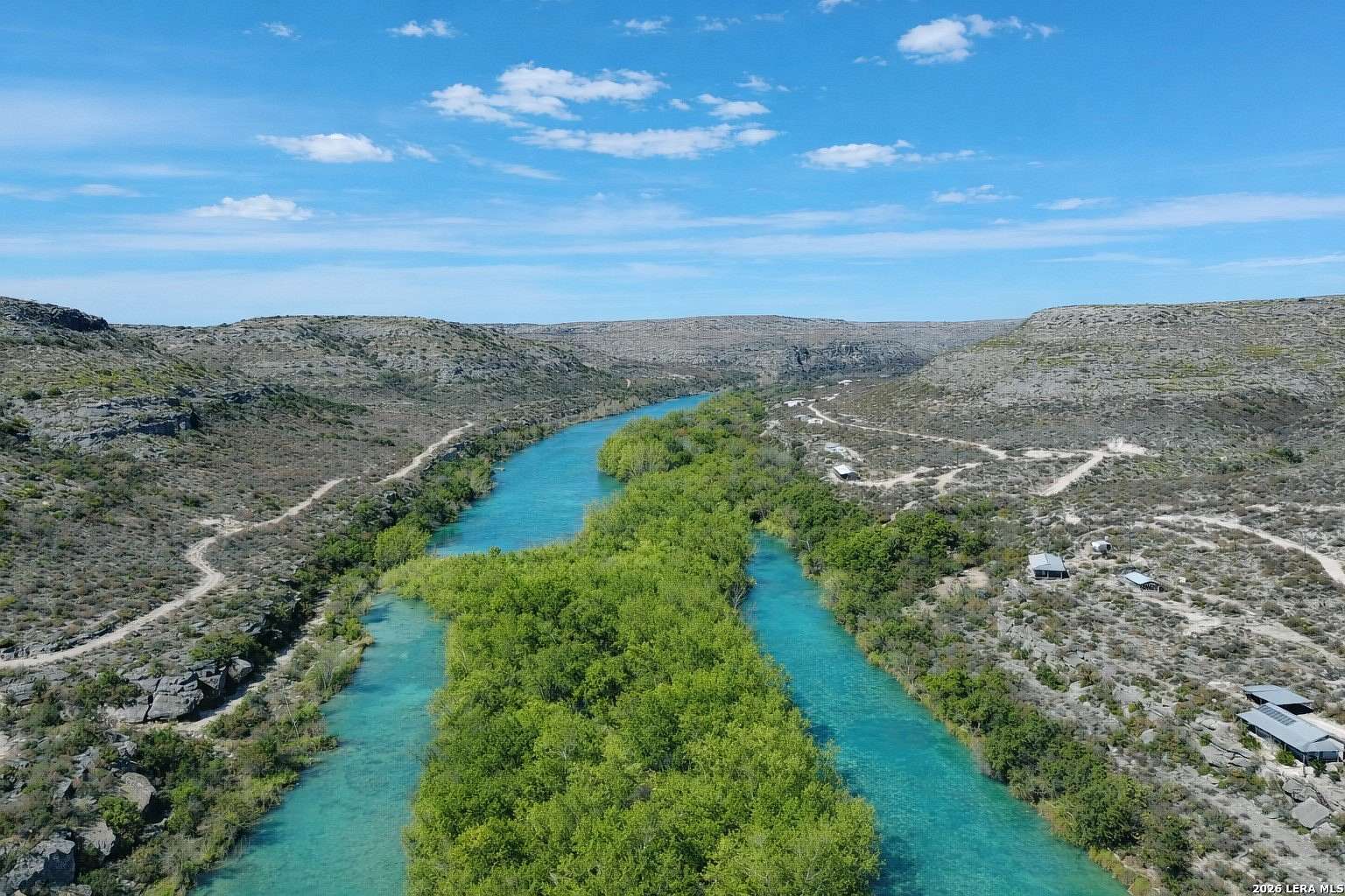 50.3 Acres of Recreational Land with Home for Sale in Del Rio, Texas