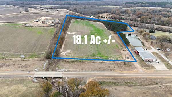 18.1 Acres of Commercial Land for Sale in Grenada, Mississippi