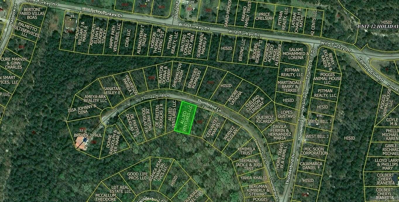 0.3 Acres of Residential Land for Sale in Holiday Island, Arkansas