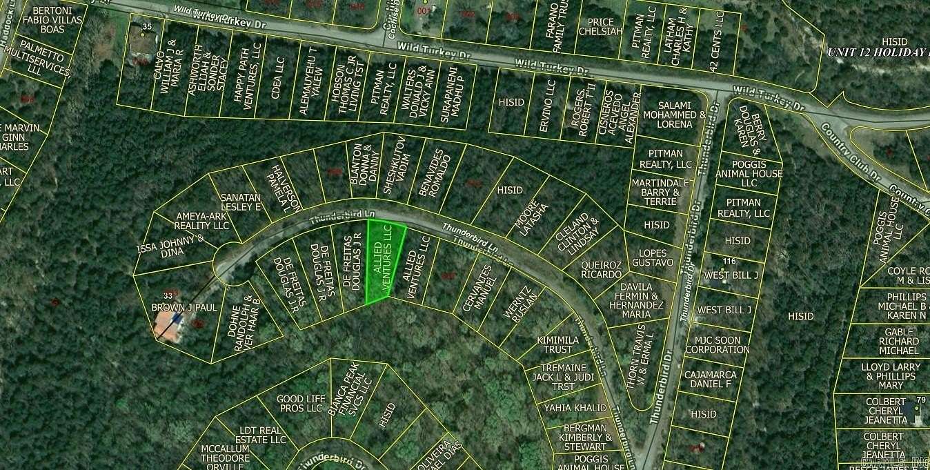 0.28 Acres of Residential Land for Sale in Holiday Island, Arkansas