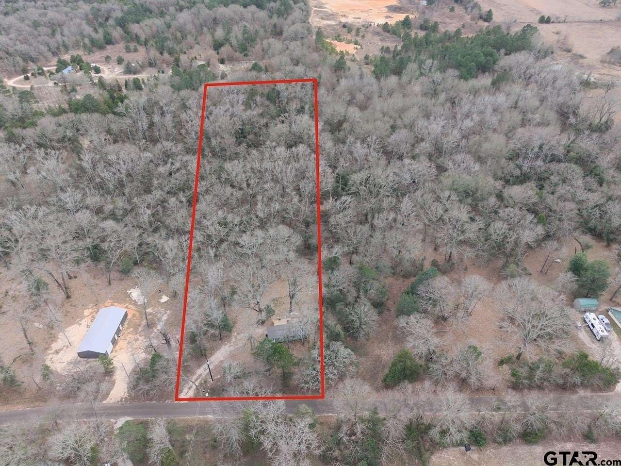 2.37 Acres of Residential Land with Home for Sale in Grand Saline, Texas