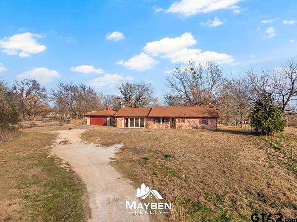 26.2 Acres of Land with Home for Sale in Talco, Texas