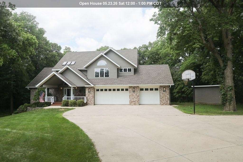 22.8 Acres of Recreational Land with Home for Sale in Estherville, Iowa