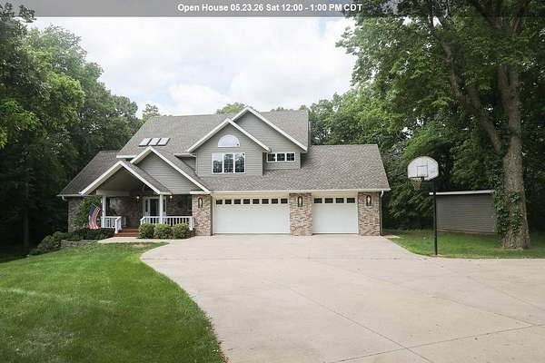 22.8 Acres of Recreational Land with Home for Sale in Estherville, Iowa