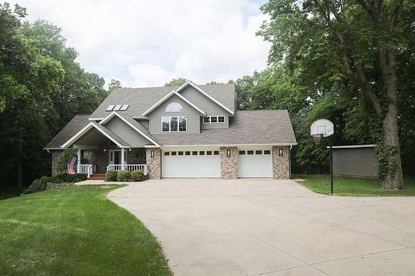 22.8 Acres of Recreational Land with Home for Sale in Estherville, Iowa