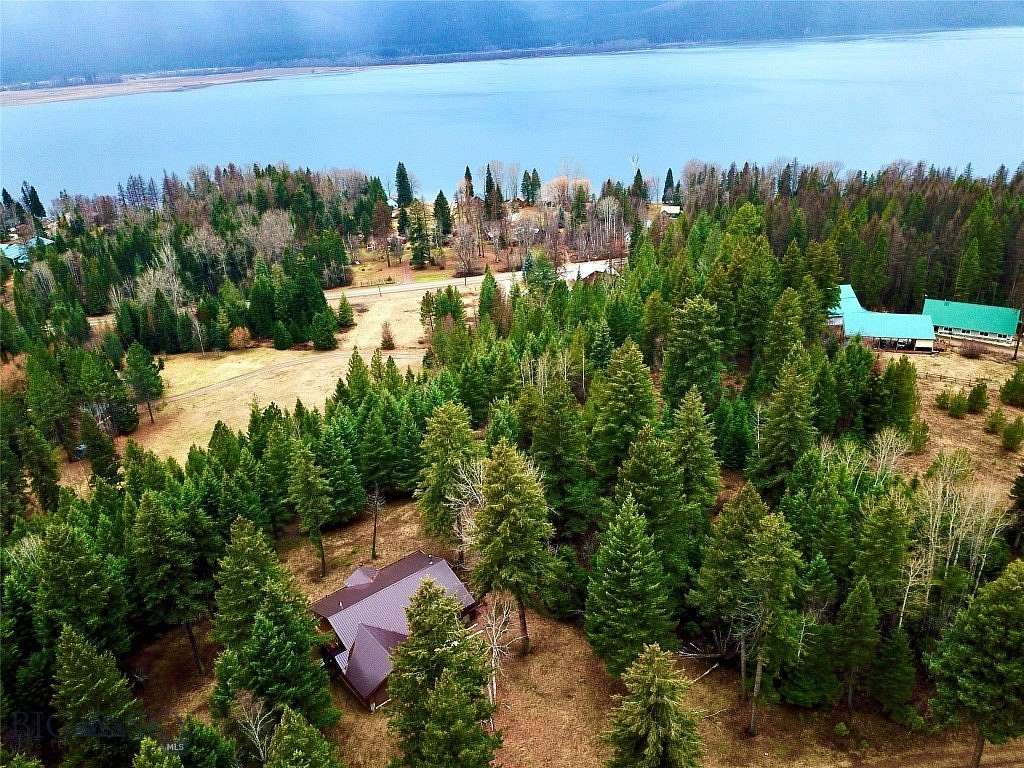 27.3 Acres of Land with Home for Sale in Bigfork, Montana