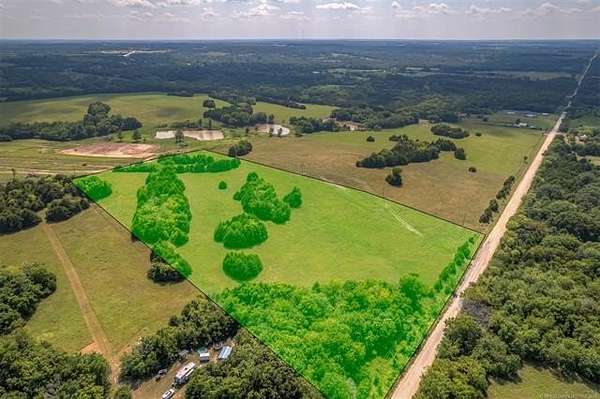10.5 Acres of Land for Sale in Jennings, Oklahoma