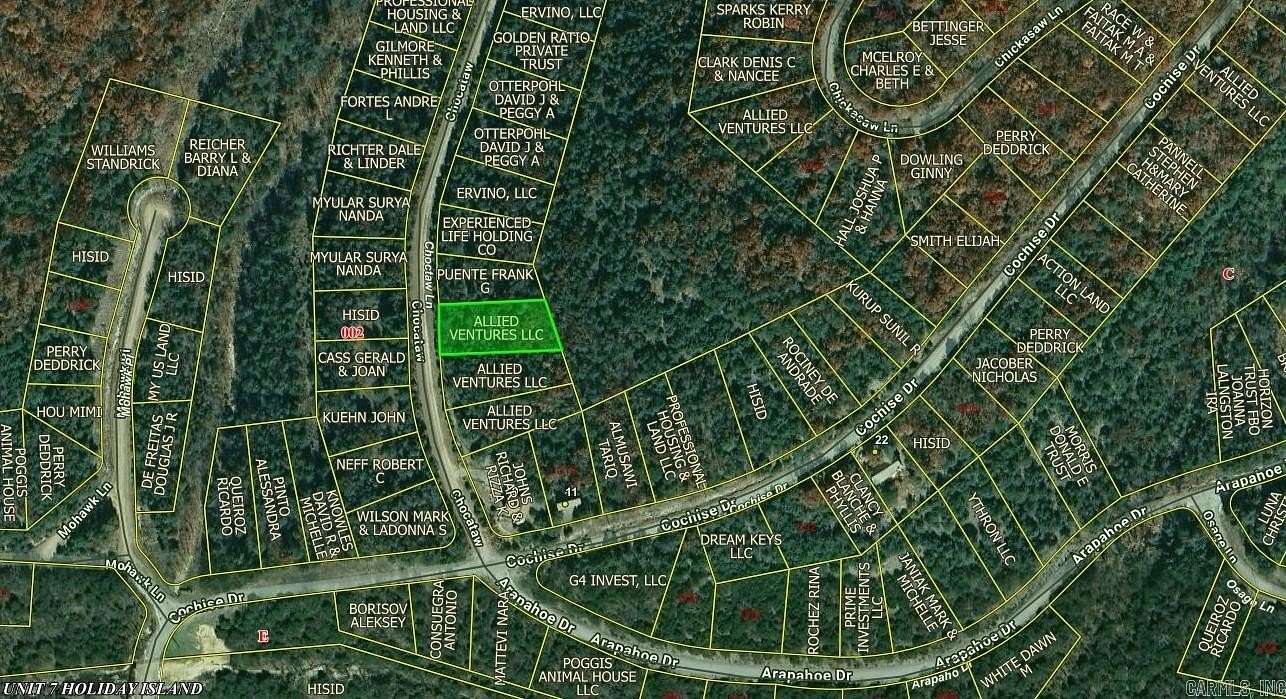 0.33 Acres of Residential Land for Sale in Holiday Island, Arkansas