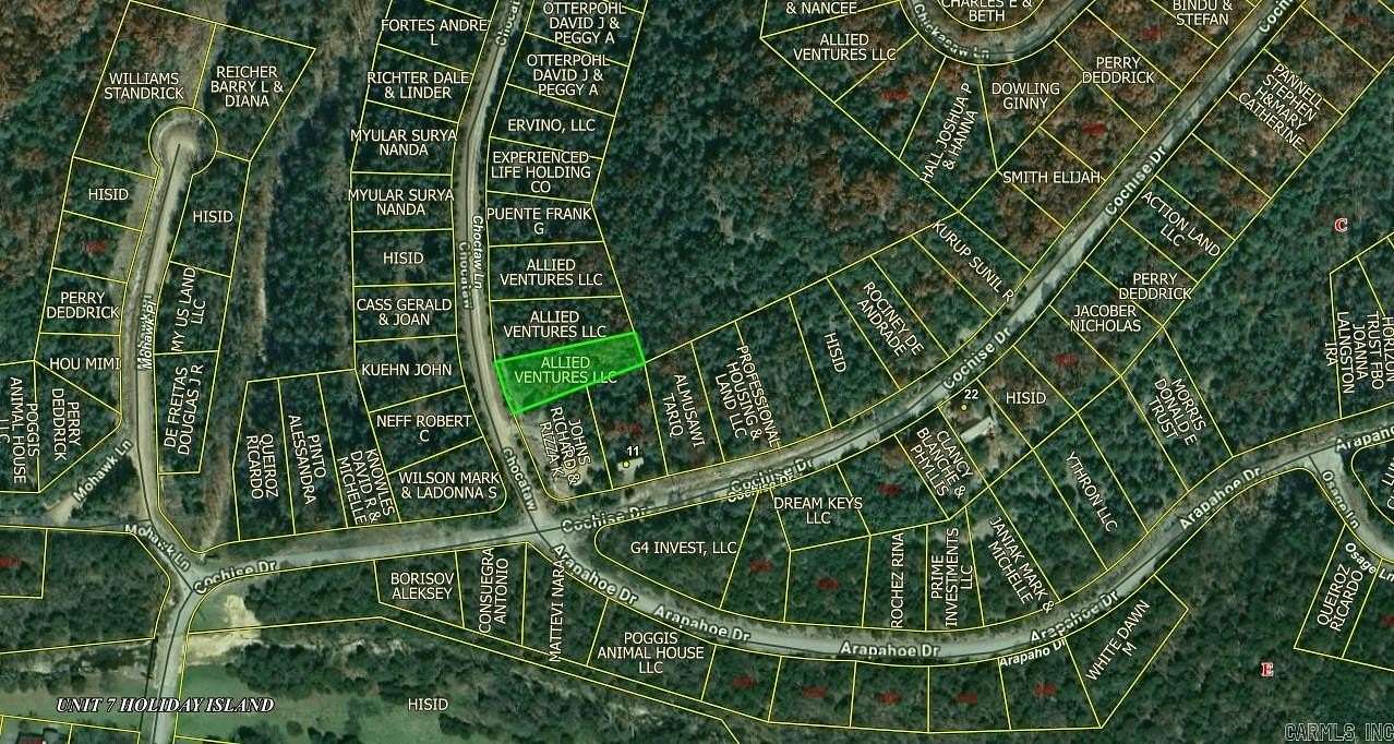 0.29 Acres of Residential Land for Sale in Holiday Island, Arkansas