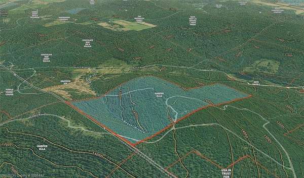 185 Acres of Recreational Land for Sale in Bunch, Oklahoma