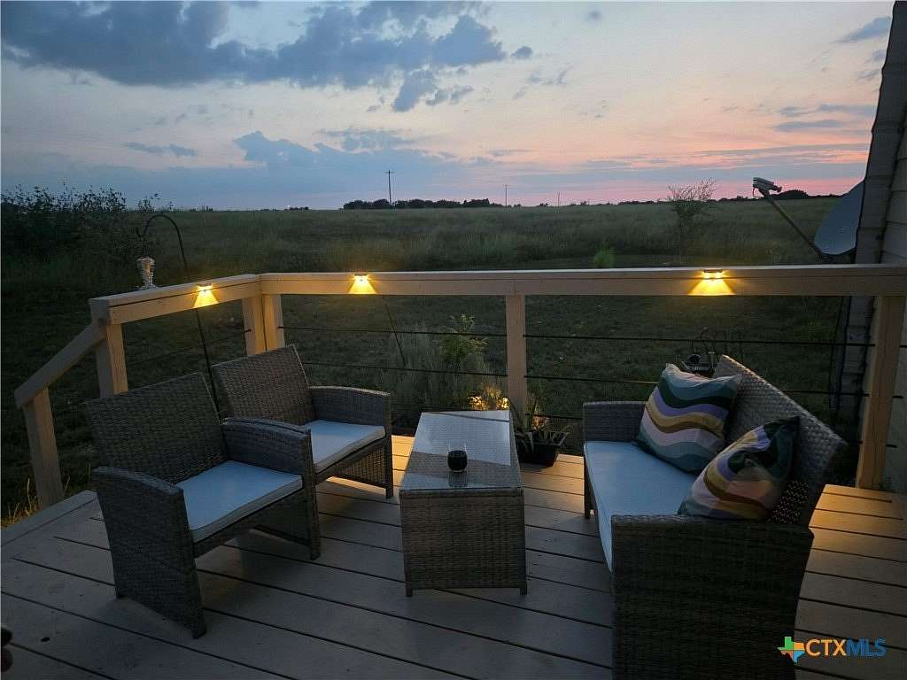 5 Acres of Residential Land with Home for Sale in Oglesby, Texas