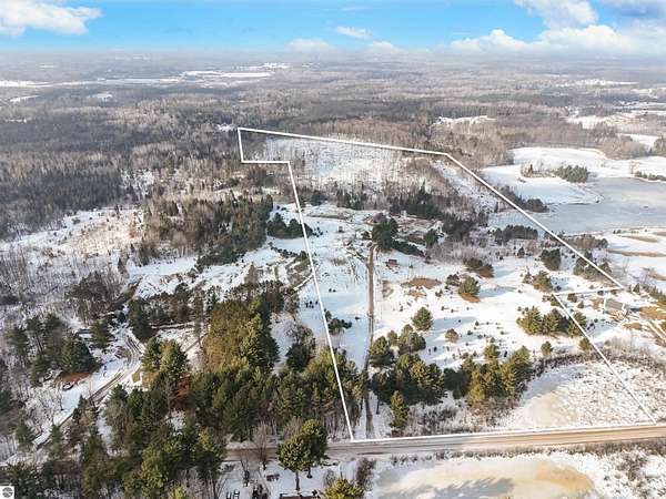 41.9 Acres of Recreational Land & Farm for Sale in Tustin, Michigan