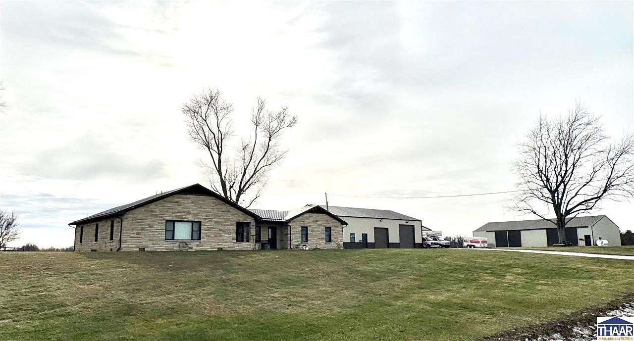 8.1 Acres of Residential Land with Home for Sale in Martinsville, Illinois