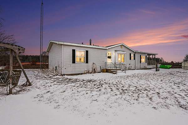 19.4 Acres of Land with Home for Sale in Covert, Michigan