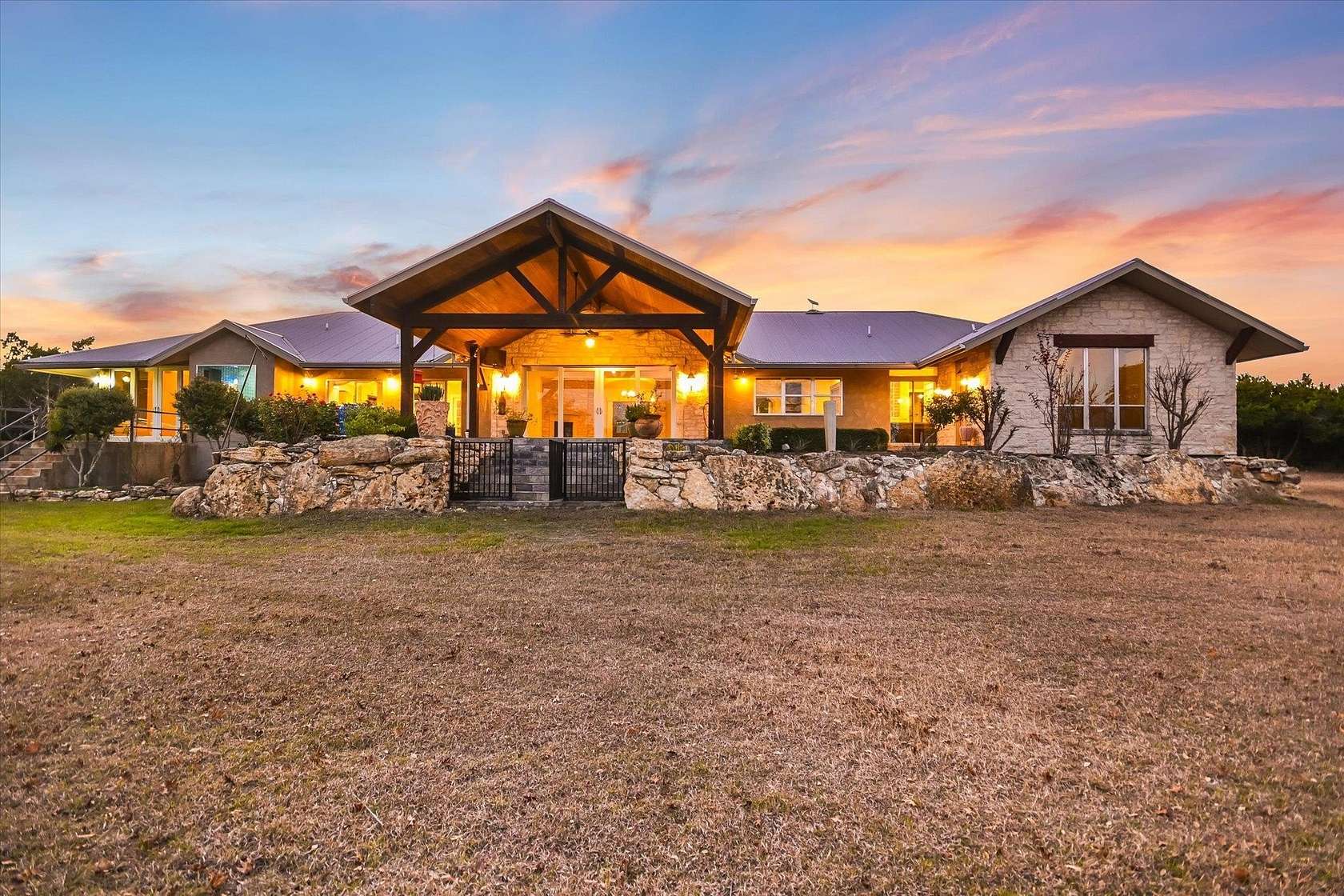 5.19 Acres of Land with Home for Sale in Blanco, Texas