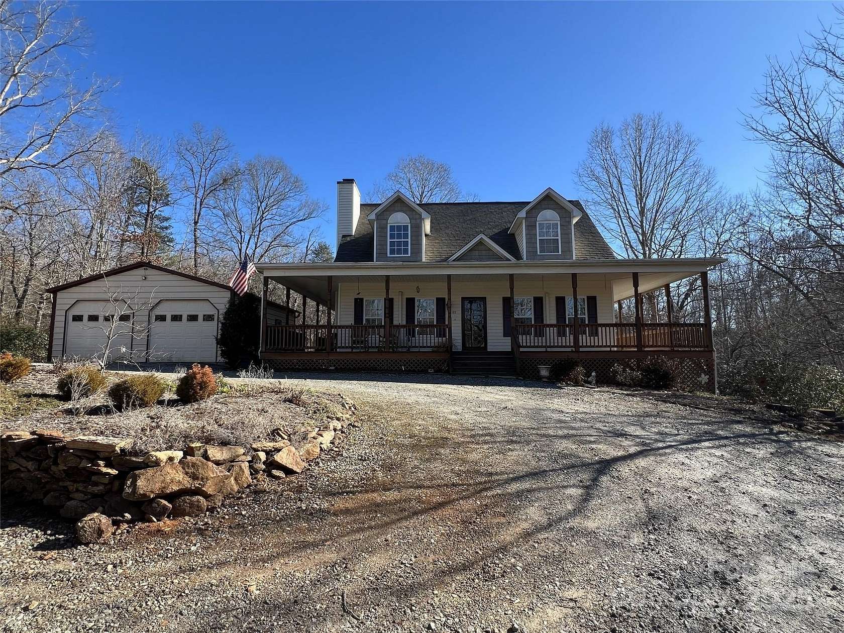 3 Acres of Residential Land with Home for Sale in Rutherfordton, North Carolina