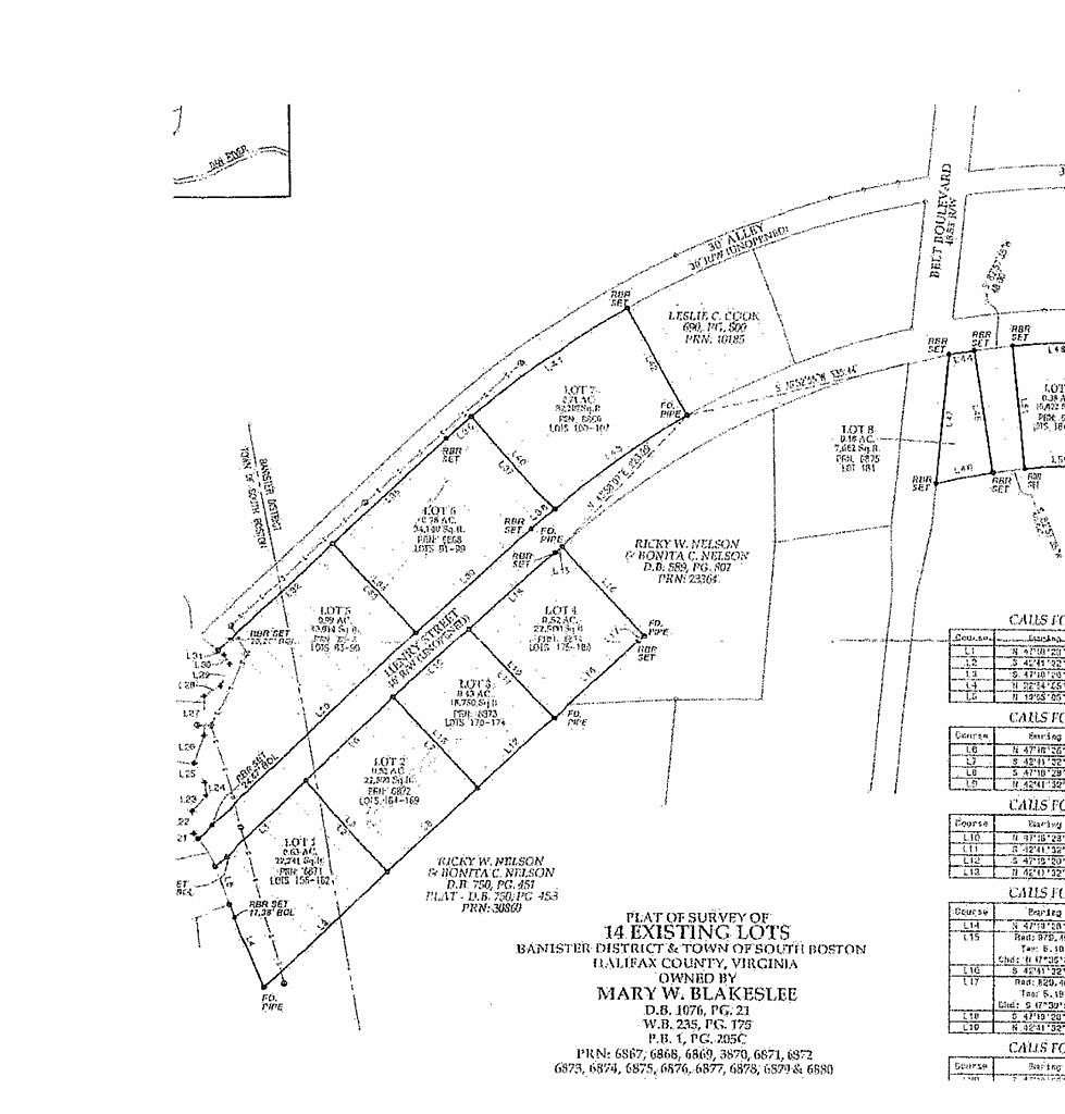4.9 Acres of Residential Land for Sale in South Boston, Virginia